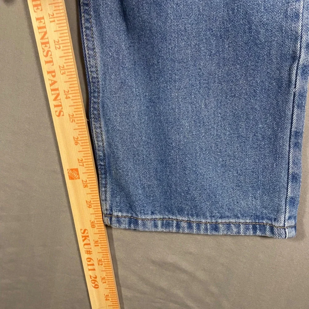 Levi's 505 Regular Fit Blue Jeans Men's W36 L30‎ Straight Leg Medium Wash Denim